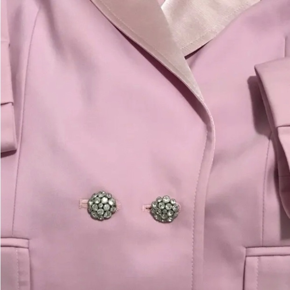 ESCADA Women 38/6/M TUXIDO SILK WOOL 2 Front Buttons Blazer/Skt Suit. Stunning!! - Picture 4 of 13